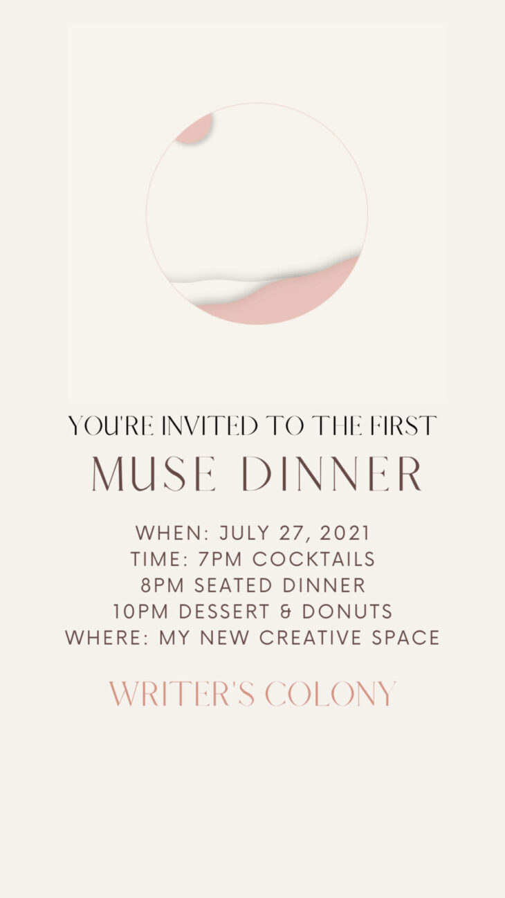 muses dinner invite